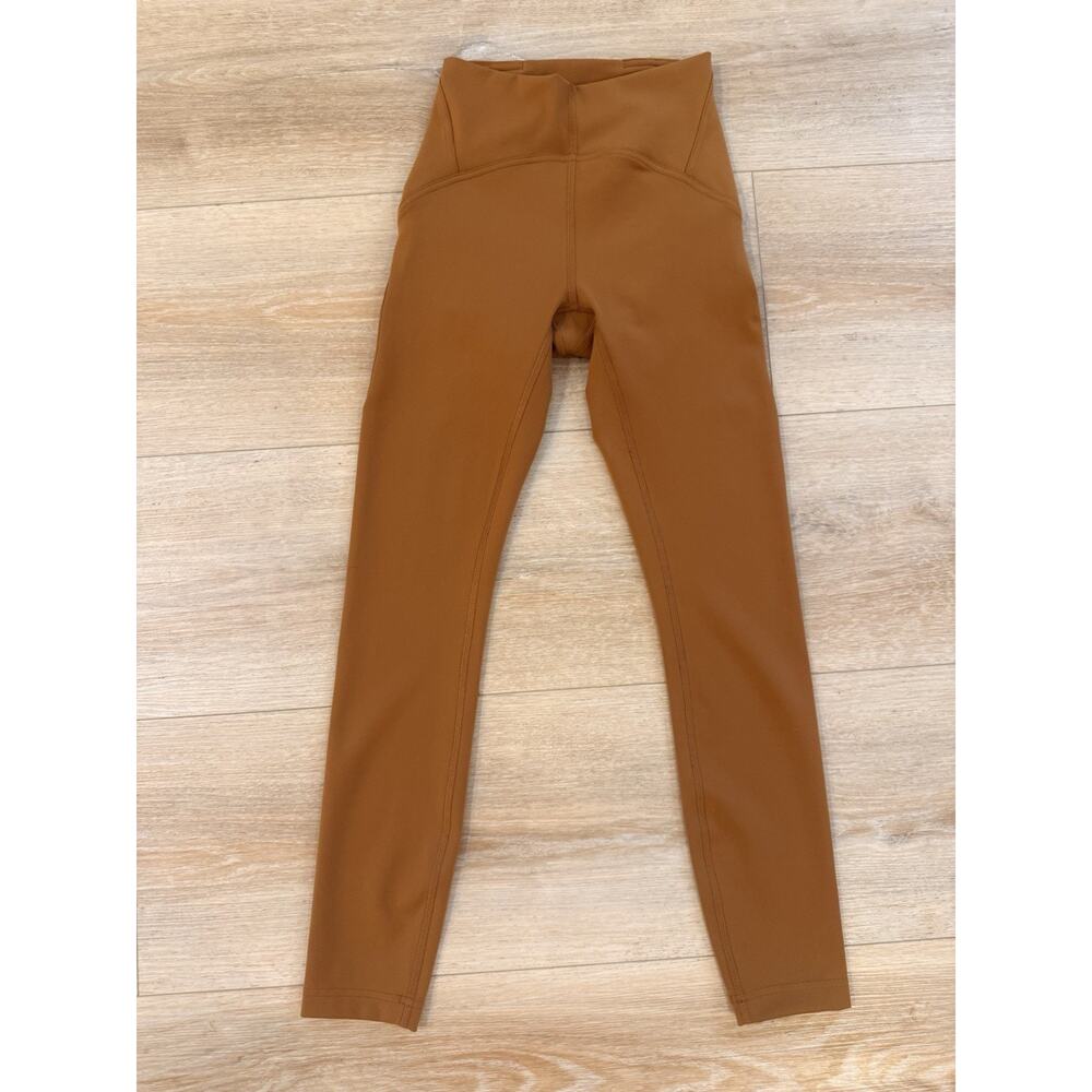 Lululemon InStill High-Rise Tight 25" Copper Brown Size 2 - Picture 4 of 12